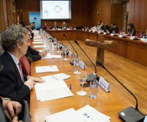 O director xeral de Relacións Exteriores e coa UE, Jesús Gamallo, presidiu esta mañá a reunión plenaria do Consello Galego de Cooperación para o Desenvolvemento